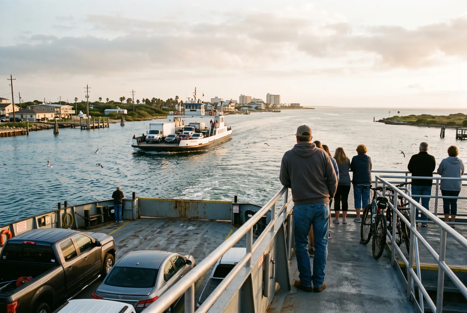Port A With Kids editorial photograph